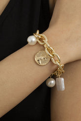 Simplicity Geometrische Armbänder mit geteilten Gelenken